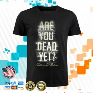 Children Of Bodom Merch Store Are You Dead Yet Logo Shirt