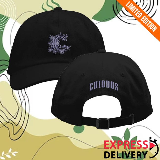Chiodos Merch Store Purple Logo Black Dad Hat 5 Chiodos Merch Store Purple Logo Black Dad Hat