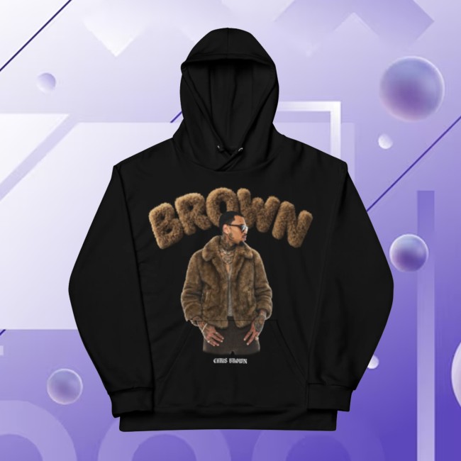 kenny Chris Brown Merch Store Fuzzy Brown Unisex Hoodies kenny Chris Brown Merch Store Fuzzy Brown Unisex Hoodies