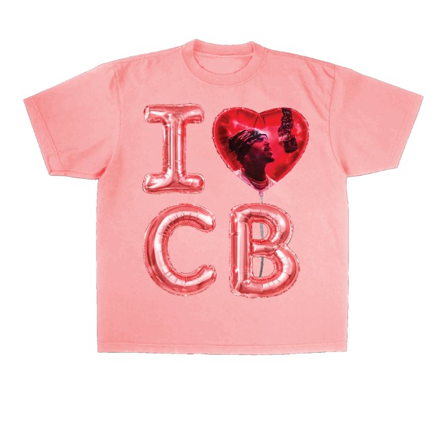 kenny Chris Brown Merch Store I Love Cb Balloon Shirt kenny Chris Brown Merch Store I Love Cb Balloon Shirt