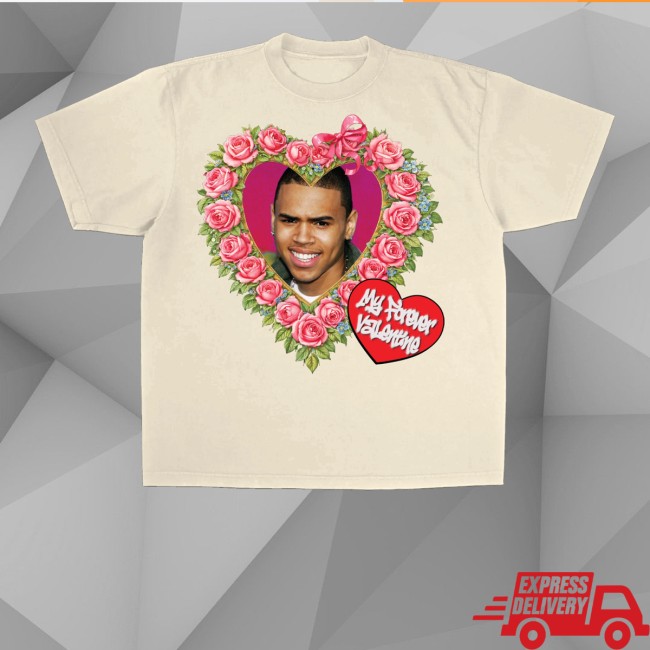 kenny Chris Brown Merch Store My Forever Valentine Shirt kenny Chris Brown Merch Store My Forever Valentine Shirt