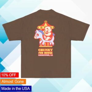 kenny Chunky Merch Chunky Baby Horse Carousel T Shirt Brown