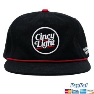 kenny Cincy Light Merch Cincy Light Black Rope Hat