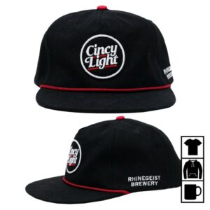 kenny Cincy Light Merch Cincy Light Black Rope Hat1
