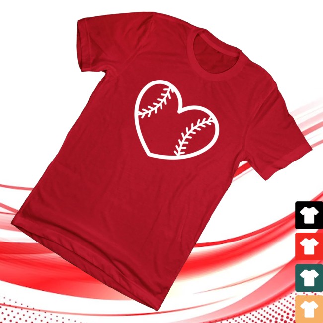 kenny Cincy Shirts Merch Baseball Heart Shirt1 kenny Cincy Shirts Merch Baseball Heart Shirt1