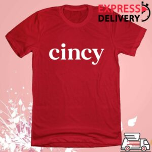 kenny Cincy Shirts Merch Cincy Serif Font Shirt