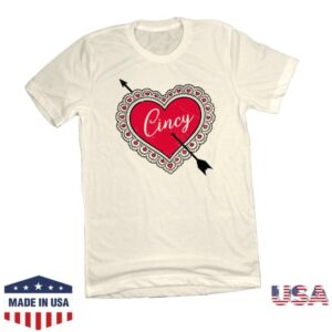 kenny Cincyshirts Merch Shop Store Cincy Valentine Arrow