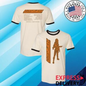 kenny Citizen Merch Store Graphik ’25 Tour Ringer Shirt