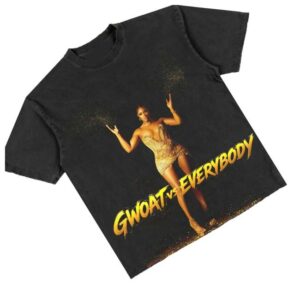 kenny Claressa The Gwoat Merch Shop Gwoat Vs Everybody Gold Edition Tees