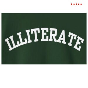 kenny Clickhole Merch Store Illiterate Sweatshirt