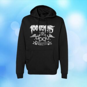 kenny Closed Casket Activities Merch Store 100 Demons Spade Hoodie