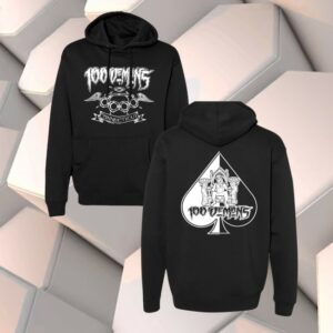 kenny Closed Casket Activities Merch Store 100 Demons Spade Hoodiess