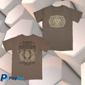 kenny Cody Johnson Merch Belt Buckle Tour Tee1