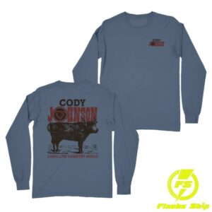 kenny Cody Johnson Merch Steer Long Sleeve1