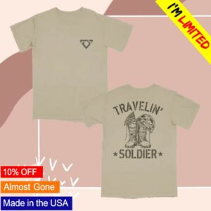 kenny Cody Johnson Merch Store Travelin Soldier Shirt