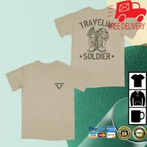 kenny Cody Johnson Merch Travelin Soldier Tee0