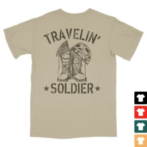 kenny Cody Johnson Merch Travelin Soldier Tee1