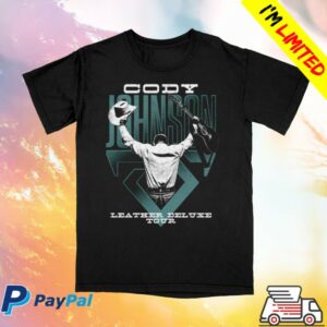kenny Cody Johnson Store Merch Leather Deluxe Photo Tour Shirt