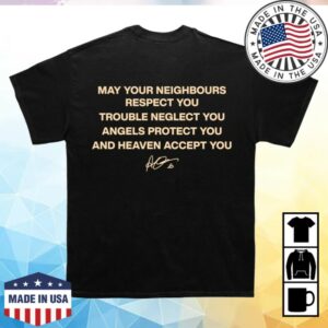 kenny Cold Prints Merch Drake Shot For Me Lyrics T Shirt0