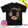 kenny Cold Prints Merch Kanye Graduation Bear Face T Shirt