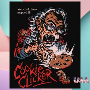 kenny Cookie Clicker Merch Shop Displeased Grandma Shirt