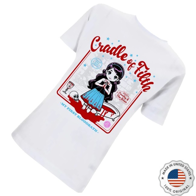 kenny Cradle Of Filth Cradle Of Filth Cradle Of Filth My First Bloodbath White Shirts kenny Cradle Of Filth Cradle Of Filth Cradle Of Filth My First Bloodbath White Shirts