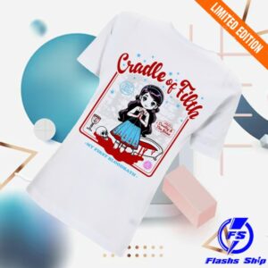 kenny Cradle Of Filth Merch Cradle Of Filth My First Bloodbath White Tee1