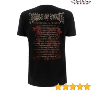 kenny Cradle Of Filth Store Merch Splintered In Winter Shirt