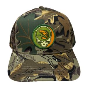 kenny Crooked Creek Holler Merch Shop Store Stealie Camo Hat
