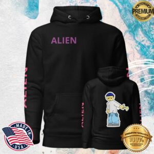 kenny Crowdmade Merch Shop Alien Finger Gun Hoodie