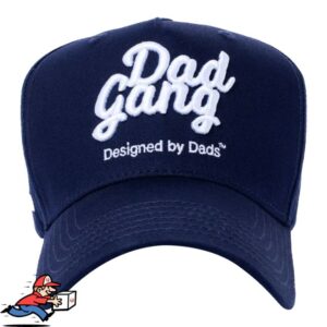 kenny Dad Gang Merch Navy White Logo Hat