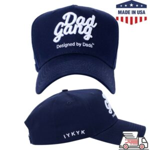 kenny Dad Gang Merch Navy White Logo Hat1