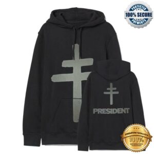 Damaged Society Shop Merch Tonal Logo Hoodie