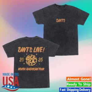 kenny Dancing With The Stars Store Dwts Live 2026 North American Tour Tee0