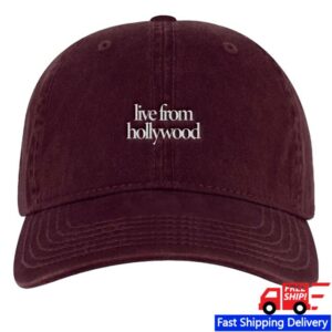 kenny Dancing With The Stars Store Merch Shop Live From Hollywood Maroon Hat