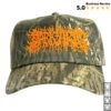 Dark Arts Coffee Merch Thorns 5 Panel Camo Orange