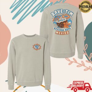 kenny Dave And Tim Riviera Maya Merch Dave And Tim Riviera Maya 2026 Mexico Crewneck Sweatshirt0