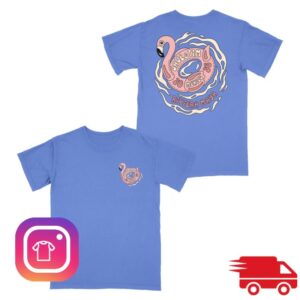 kenny Dave And Tim Riviera Maya Merch Flamingo Float Tee0
