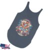 kenny Dave And Tim Riviera Maya Merch Womens Abstract Parrot Tank0
