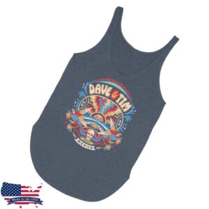 kenny Dave And Tim Riviera Maya Merch Womens Abstract Parrot Tank0