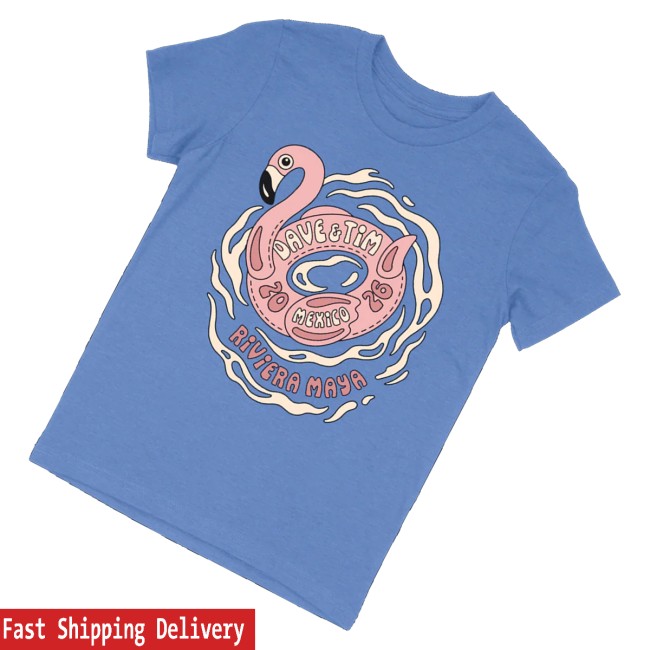 kenny Dave And Tim Riviera Maya Merch Youth Flamingo Float Tee1 kenny Dave And Tim Riviera Maya Merch Youth Flamingo Float Tee1
