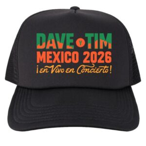 kenny Dave Tim Riviera Maya Merch Shop Store Vivo Foam Trucker Hat