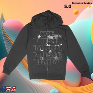 kenny Deadair Store Merch Music Baby Zip Hoodie Black