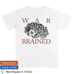 kenny Deadair Store Merch Quannnic Brain Damage White Tee