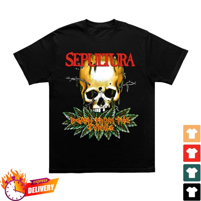 Death Mental Merch Store Sepultura Death From The Jungle Shirt 3 Death Mental Merch Store Sepultura Death From The Jungle Shirt