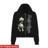 kenny Def Jam Merch Store Teys Note Zip Hoodie In Black