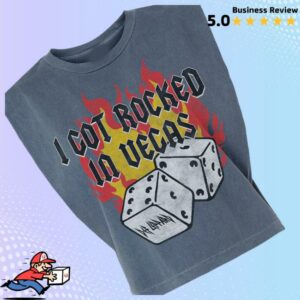 kenny Def Leppard Merch Shop I Got Rocked In Vegas Crop T Shirts