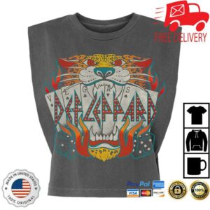 kenny Def Leppard Merch Shop Vegas Cards T Shirt
