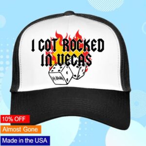 kenny Def Leppard Merch Store I Got Rocked In Vegas Hat
