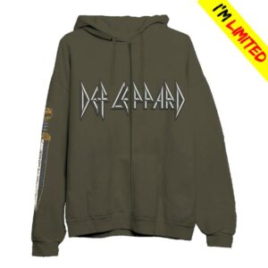 kenny Def Leppard Merch Store I Got Rocked Zip Hoodies